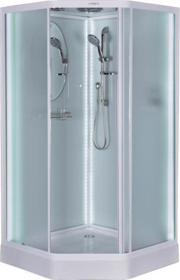 Душевая кабина Esbano ES-L100PR (Led), 100x100 см