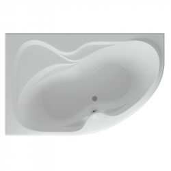 Ванна АКВАТЕК Вега 170x100 без гидромассажа левая с фронтальным экраном