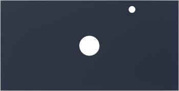 Столешница для раковины Aquanet Арт 90 маренго МДФ