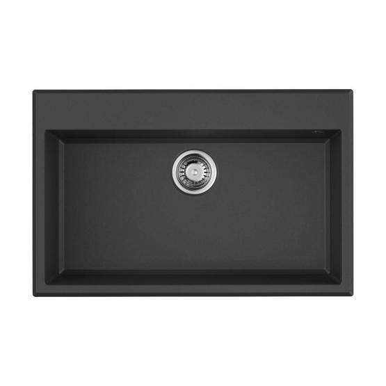 Кухонная мойка Omoikiri Tedori 79-BL Tetogranit/черный 4993948