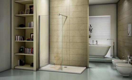 Душевой уголок GOOD DOOR WALK IN SP-70-C-CH 70x90 прозрачное