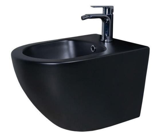 Биде Gid BDP-96BM 48 см подвесное черный матовый