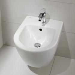 Биде подвесное Villeroy & Boch Subway 2.0 Plus 540000R1 белый альпин ceramicplus