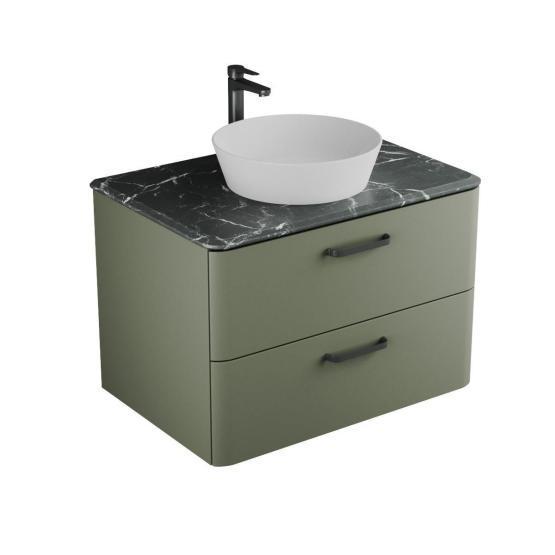 Тумба Veneciana TIBR 80 со столешницей олива, под умывальник