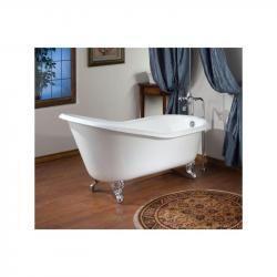 Ванна Magliezza Beatrice-CR 153х77 см чугунная ножки хром