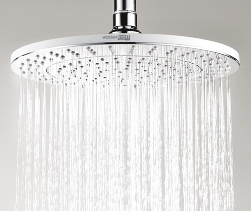 Верхний душ Wasserkraft А067 22,5 см