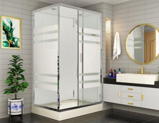 Душевая кабина Esbano 110x85 прямоугольная стекло прозрачное ESKE118CKR