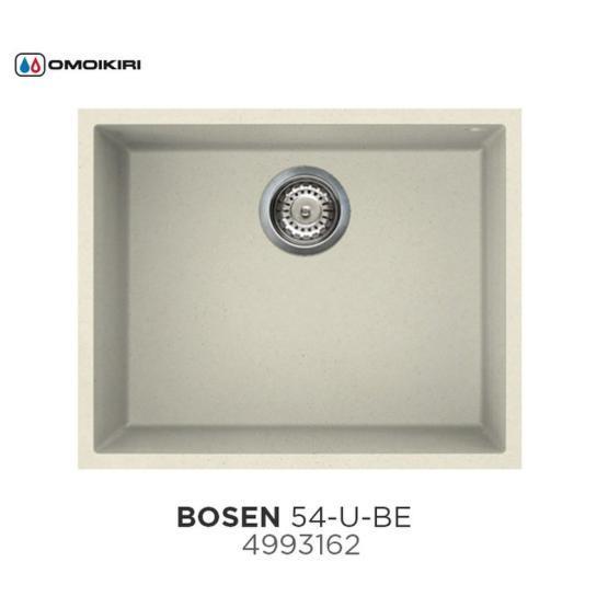 Кухонная мойка Omoikiri Bosen 54-U-BE 4993162, 540х440, ваниль