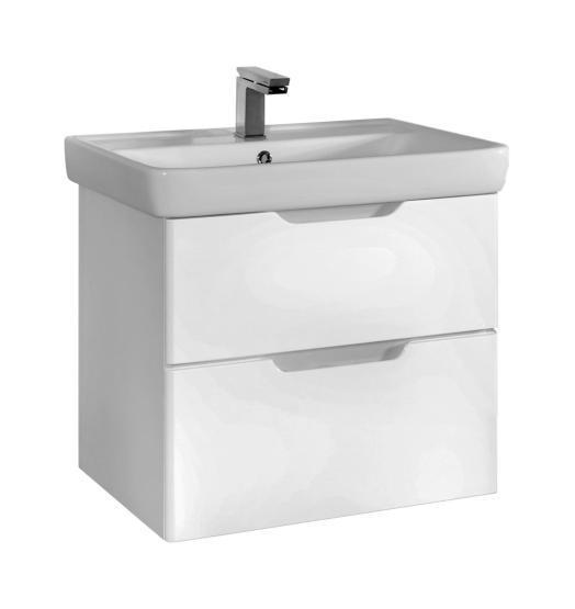 Тумба под раковину Dreja Q 55 99.0007 подвесная цвет белый