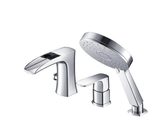 Смеситель для ванны Timo Lumi (4210/00Y chrome) каскадный