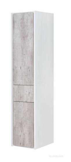 Шкаф колонна Roca Ronda L белый матовый/бетон ZRU9303005