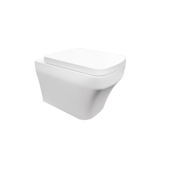 Унитаз подвесной CREAVIT SOLO SO321 безободковый с биде