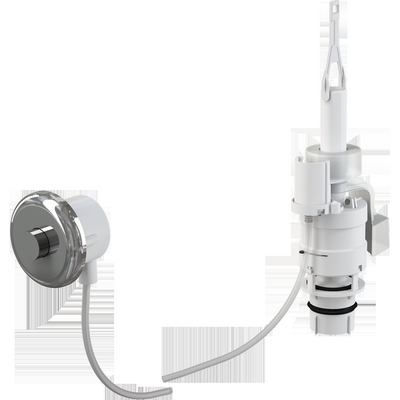 Кнопка смыва на расстоянии AlcaPlast ручное управление, хром – глянцевая, монтаж: в стену