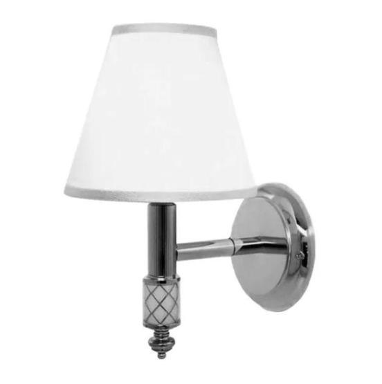 Бра Boheme Murano 762 хром/белый