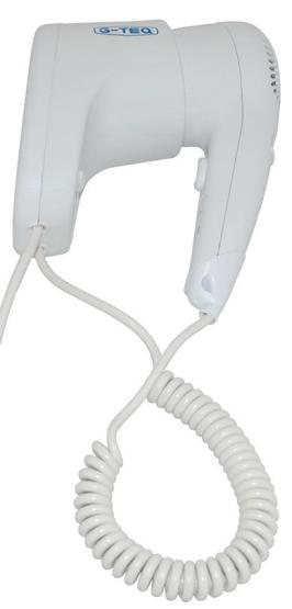 Фен настенный торцевой G-teq 8724 11.01 белый