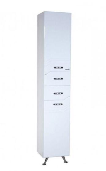 Пенал-35 Bellezza Дрея с 2 ящ. без б/к белый