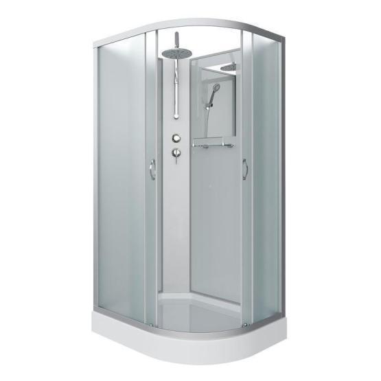 Душевая кабина Niagara NG-3312-14LBKT 1200х800х2100-2400 низкий поддон 13см стекло матовое