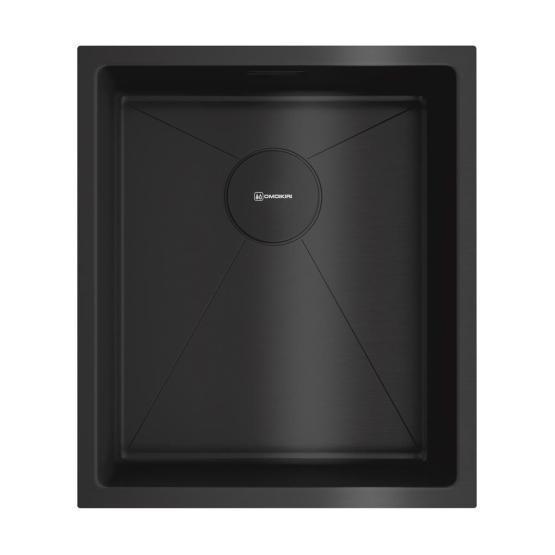 Кухонная мойка Omoikiri Taki 38-U/IF-GB нерж.сталь/графит 4997016