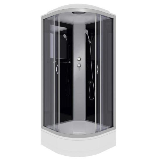 Душевая кабина Niagara NG-3501-14 900х900х2150 низкий поддон 26см стекло тонированное