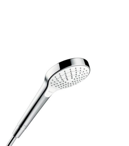 Ручной душ Hansgrohe Croma Select S Vario Ecosmart, 9 л/мин 26803400 хром-белый