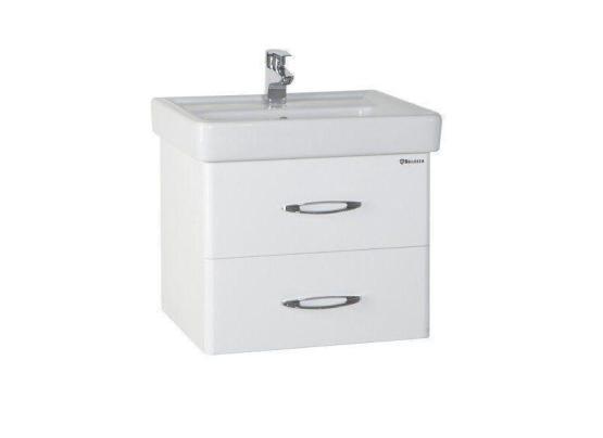Тумба под раковину Bellezza Джела 60 подвесная с 2 ящ. (Тигода) белая