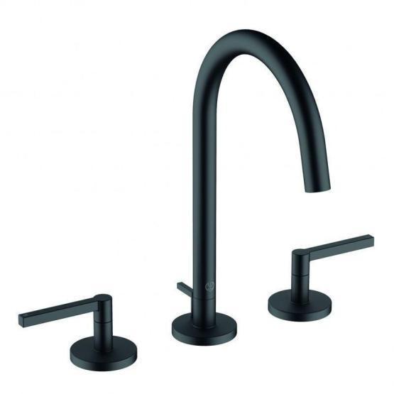 Смеситель KLUDI NOVA FONTE Puristic 201433915 для раковины Черный