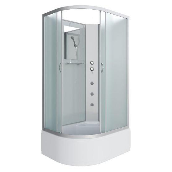 Душевая кабина Niagara NG-2310-14RBKG 1200х800х2000 высокий поддон 40см стекло матовое