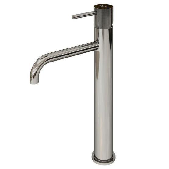 Смеситель NT BAGNO NT4211Н SILIO H для раковины серый хром