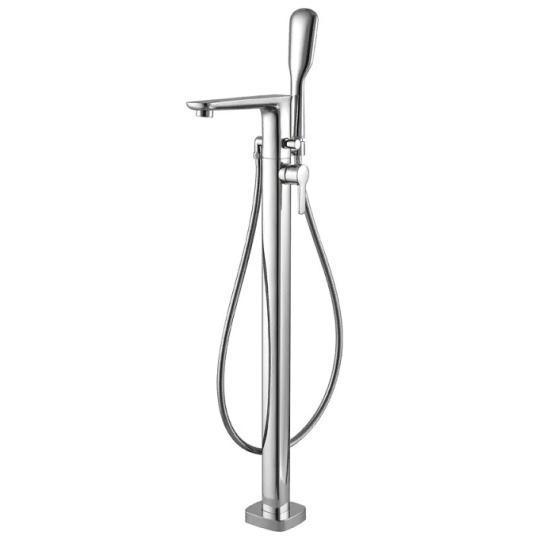 Смеситель CEZARES TESORO-F-VDP-01 для ванны,напольный хром