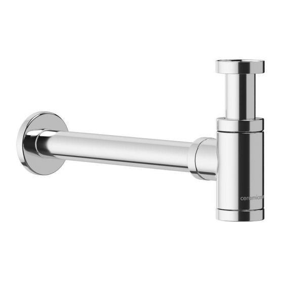 Сифон для раковины Ceramicanova 70001CH цилиндр хром