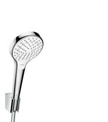 Душевой гарнитур Hansgrohe Croma Select S Vario 1,25 м 26421400 хром-белый