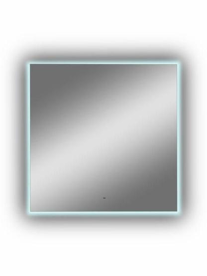 Зеркало Континент Trezhe Led 1000х1000 с бесконтактным сенсором, холодная подсветка ЗЛП397