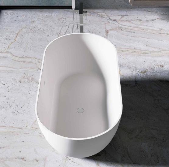 Ванна Vincea VBT-4S04MW 1700х800х560 Solid Surface белый матовый