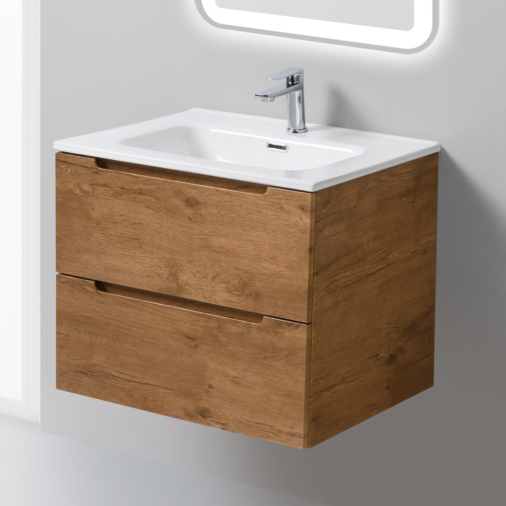 тумба с раковиной belbagno marino 80 rovere nature