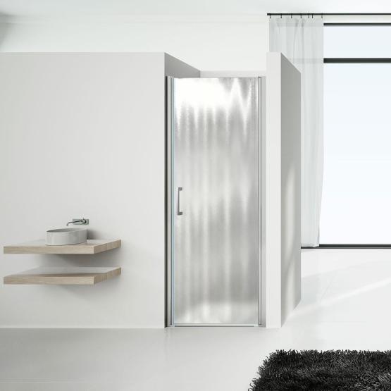 Душевая дверь Vincea Orta VPP-1O800CH-R, 800, хром, стекло шиншилла, правая