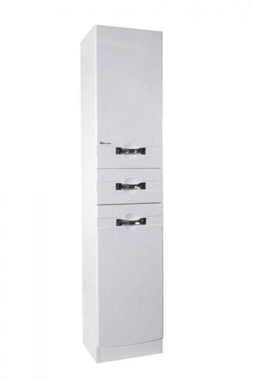 Пенал-40 Bellezza Абрис с 1 ящ. без б/к R белый Н