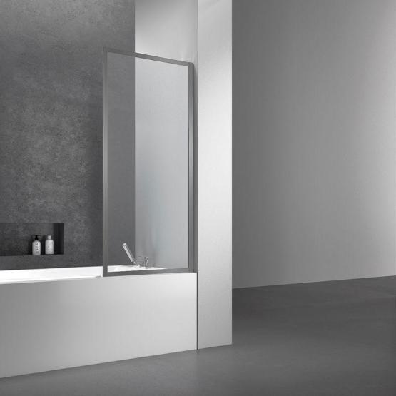 Душевая шторка Vincea VSB-41700CLGM, 700*1400, вороненая сталь, стекло прозрачное