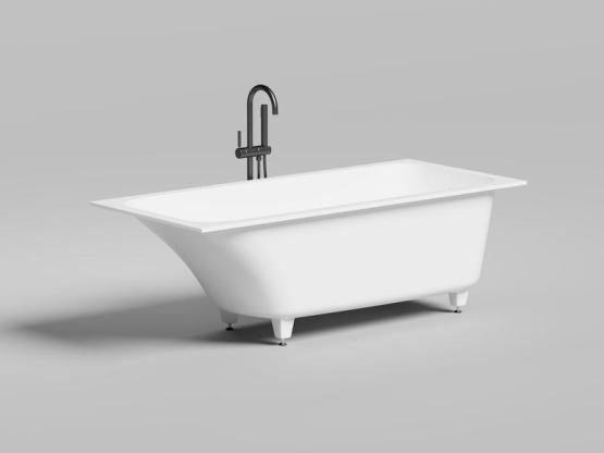 Ванна Salini ORLANDA KIT 170х75 S-Stone покраска RAL матовая 102127MF