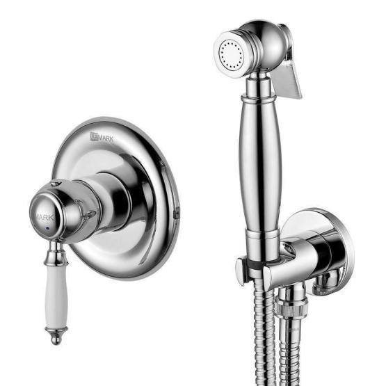 Смеситель Lemark Villa LM4819C с гигиеническим душем, встраиваемый , хром