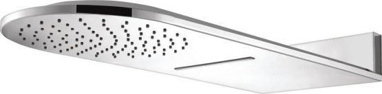 Верхний душ KAISER  2-jet (латунь) 600x155x27,5mm (SH-500) хром