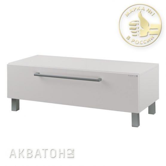 Акватон комод с ящиком Мадрид 100 белый