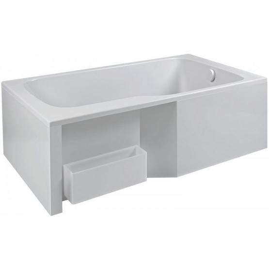 Фронтальная панель Jacob Delafon BAIN-DOUCHE MALICE E6D067-00 170x47 см с боковой