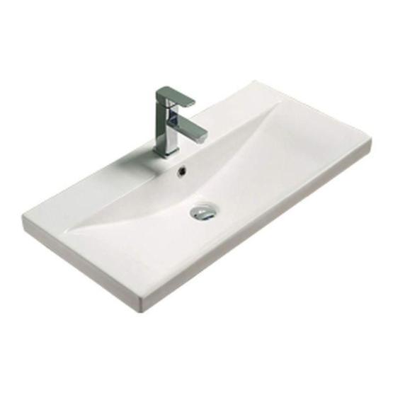 Раковина Volna Lake 80 Фарфор