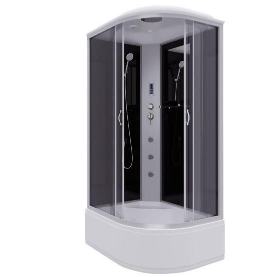 Душевая кабина Niagara NG-2510-14LF 1200х800х2150 высокий поддон 40см стекло тонированное