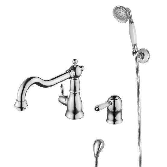 Смеситель Lemark Villa LM4847C на борт ванны , хром