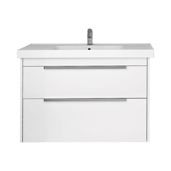 Тумба под раковину Dreja PRIME 70 см, подвесная/напольная,  белый глянец 99.9301
