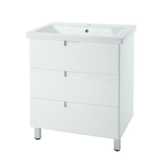 Тумба под раковину BELLEZZA Пегас-60 с 3 ящ. Белый