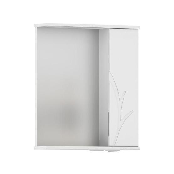 Зеркало-шкаф Volna Adel 60 правый белый глянец