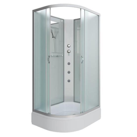 Душевая кабина Niagara NG-33084-14RBKG 1000х800х2000 средний поддон  26см стекло матовое