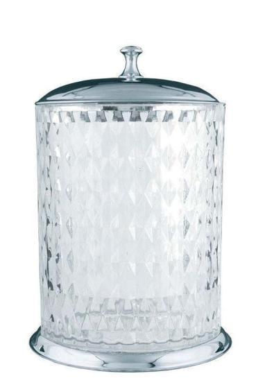 Ведро для мусора Boheme Puro 10718 хром